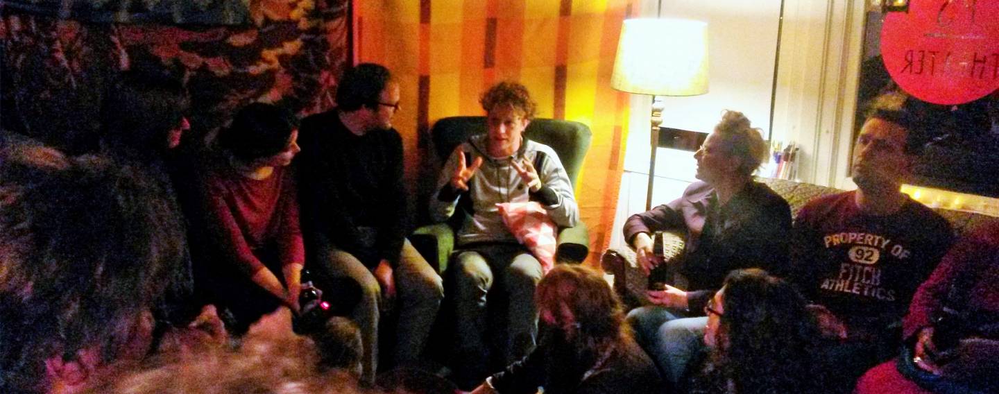De eerste wijkborrel